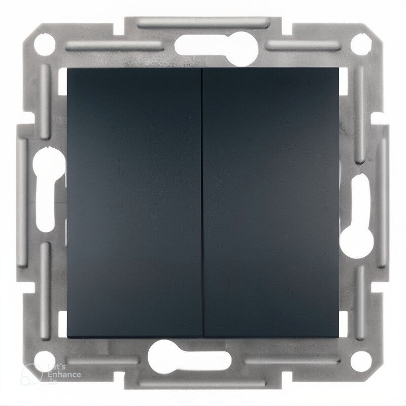 EPH0300371 Schneider Asfora Çift Anahtar – Antrasit - 1