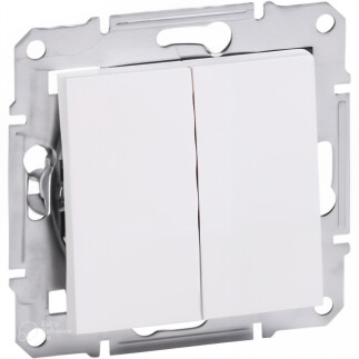 EPH0301421 Schneider Asfora Çift Anahtar – Beyaz - 1