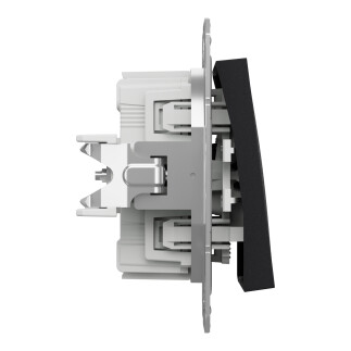 EPH0400171 Schneider Asfora - 1 Kutuplu 2 Yönlü Anahtar, Antrasit - 6