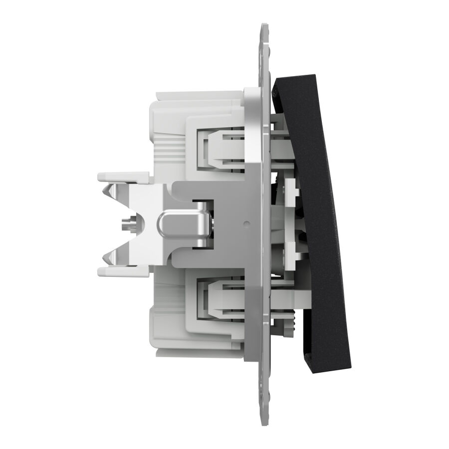 EPH0400171 Schneider Asfora - 1 Kutuplu 2 Yönlü Anahtar, Antrasit - 6