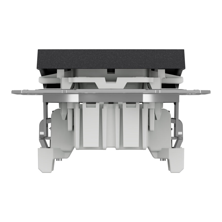 EPH0400171 Schneider Asfora - 1 Kutuplu 2 Yönlü Anahtar, Antrasit - 7