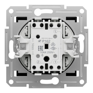 EPH0400171 Schneider Asfora - 1 Kutuplu 2 Yönlü Anahtar, Antrasit - 4