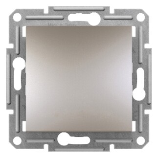 EPH0400369 Schneider Asfora - 1 Kutuplu 2 Yönlü Anahtar, Çerçevesiz, Bronz - 1