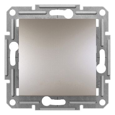 EPH0400369 Schneider Asfora - 1 Kutuplu 2 Yönlü Anahtar, Çerçevesiz, Bronz - 1