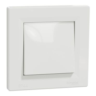 EPH0400421 Schneider Asfora - 1 Kutuplu 2 Yönlü Anahtar, Vidalı Bağlantı, Beyaz - 1