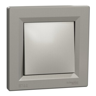 EPH0400469 Schneider Asfora - 1 Kutuplu 2 Yönlü Anahtar, Yaylı Bağlantı, Bronz - 1
