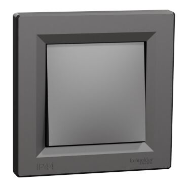 EPH0400471 Schneider Asfora - 1 Kutuplu 2 Yönlü Anahtar, Yaylı Bağlantı, Antrasit - 1