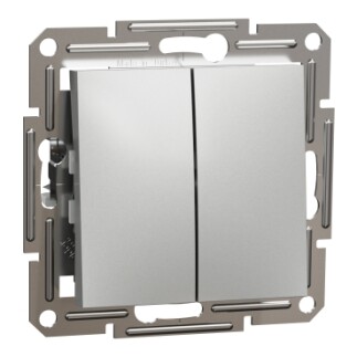 EPH0600161 Schneider Asfora İkili Vavien Anahtar – Alüminyum - 1