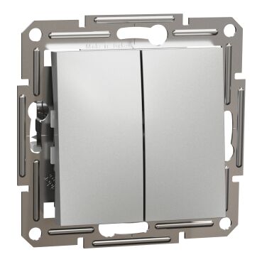 EPH0600161 Schneider Asfora İkili Vavien Anahtar – Alüminyum - 1
