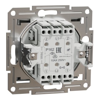 EPH0600161 Schneider Asfora İkili Vavien Anahtar – Alüminyum - 3