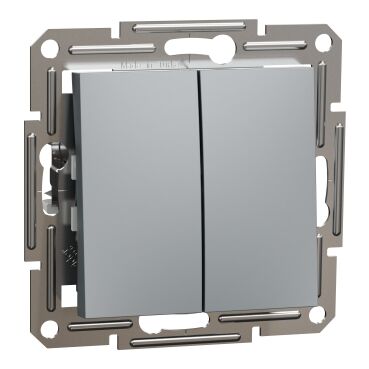 EPH0600162 Schneider Asfora İkili Vavien Anahtar – Çelik - 1