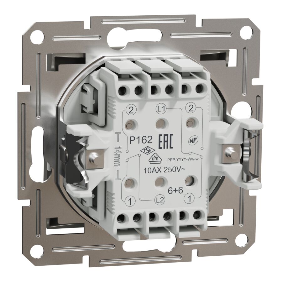 EPH0600169 Schneider Asfora İkili Vavien Anahtar – Bronz - 3