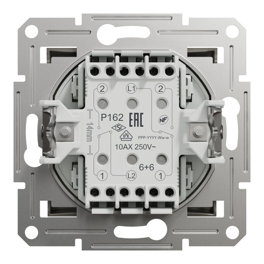 EPH0600169 Schneider Asfora İkili Vavien Anahtar – Bronz - 4