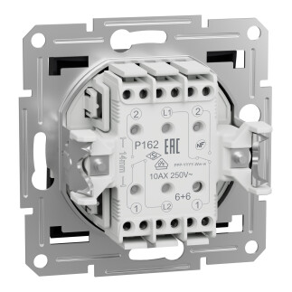 EPH0600171 Schneider Asfora İkili Vavien Anahtar – Antrasit - 3