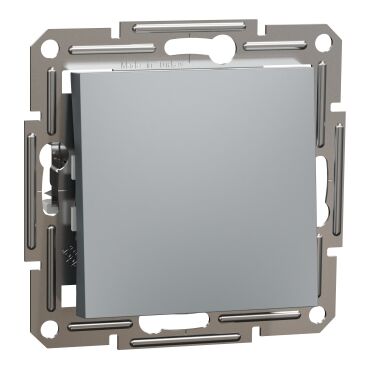 EPH0700162 Schneider Asfora - 1 Kutuplu Buton Anahtar, Yaylı Bağlantı, Çelik - 1
