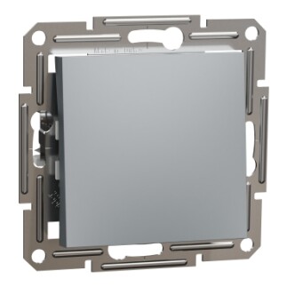 EPH0700162 Schneider Asfora - 1 Kutuplu Buton Anahtar, Yaylı Bağlantı, Çelik - 1