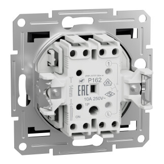 EPH0700171 Schneider Asfora - 1 Kutuplu Buton Anahtar, Yaylı Bağlantı, Antrasit - 7