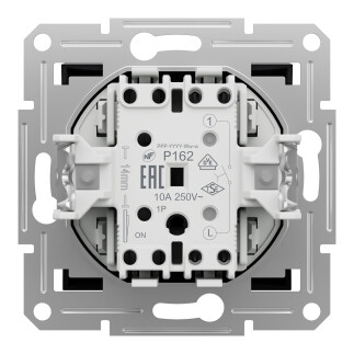 EPH0700171 Schneider Asfora - 1 Kutuplu Buton Anahtar, Yaylı Bağlantı, Antrasit - 8