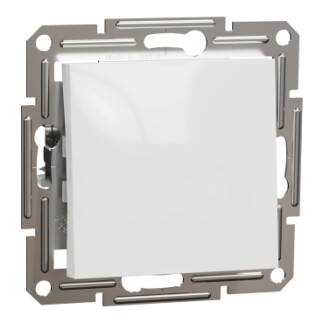 EPH0770121 Schneider Asfora - 1 Kutuplu Buton Anahtar, Çerçevesiz, Beyaz - 1