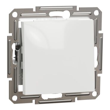 EPH0770121 Schneider Asfora - 1 Kutuplu Buton Anahtar, Çerçevesiz, Beyaz - 1