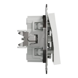 EPH0770121 Schneider Asfora - 1 Kutuplu Buton Anahtar, Çerçevesiz, Beyaz - 6