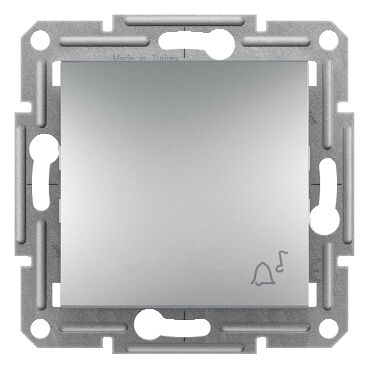 EPH0800161 Schneider Asfora - 1 Kutuplu Buton Anahtar, Yaylı Bağlantı, Alüminyum - 1