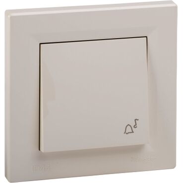 EPH0800223 Schneider Asfora Zil Butonu – Krem - 1