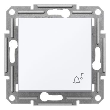 EPH0870121 Schneider Asfora Zil İşaretli Liht Buton – Beyaz - 1