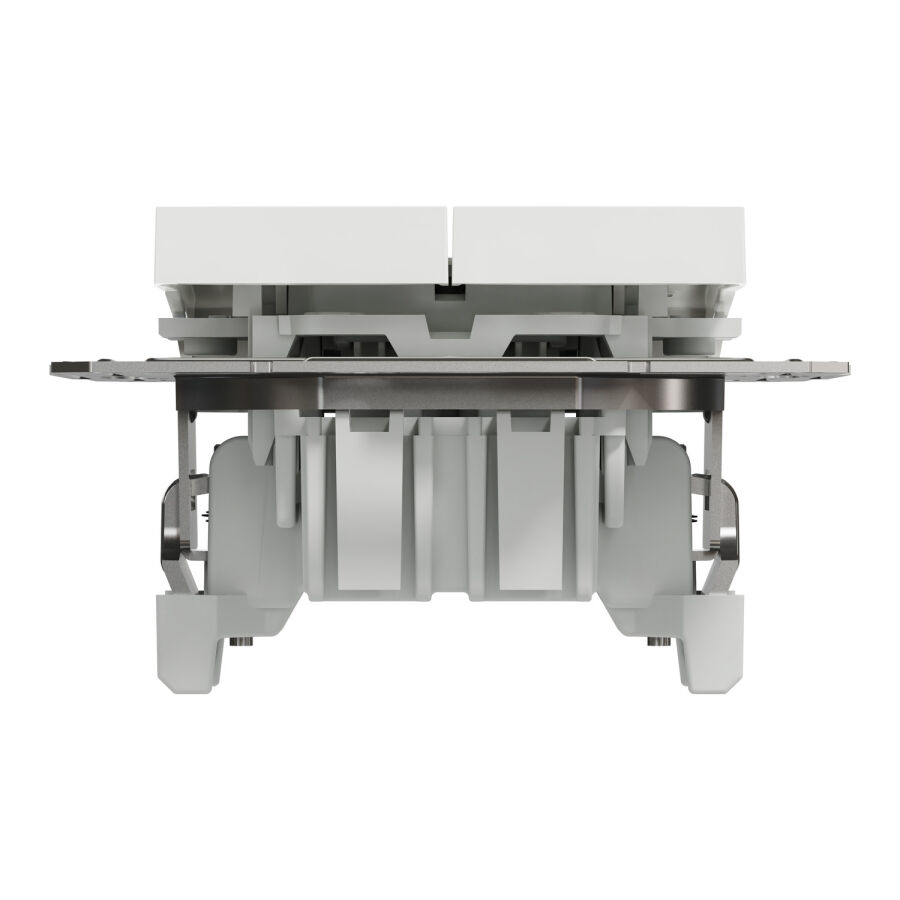 EPH1170121 Schneider Asfora - Çift Buton Anahtar, Vidalı Bağlantı, Beyaz - 4