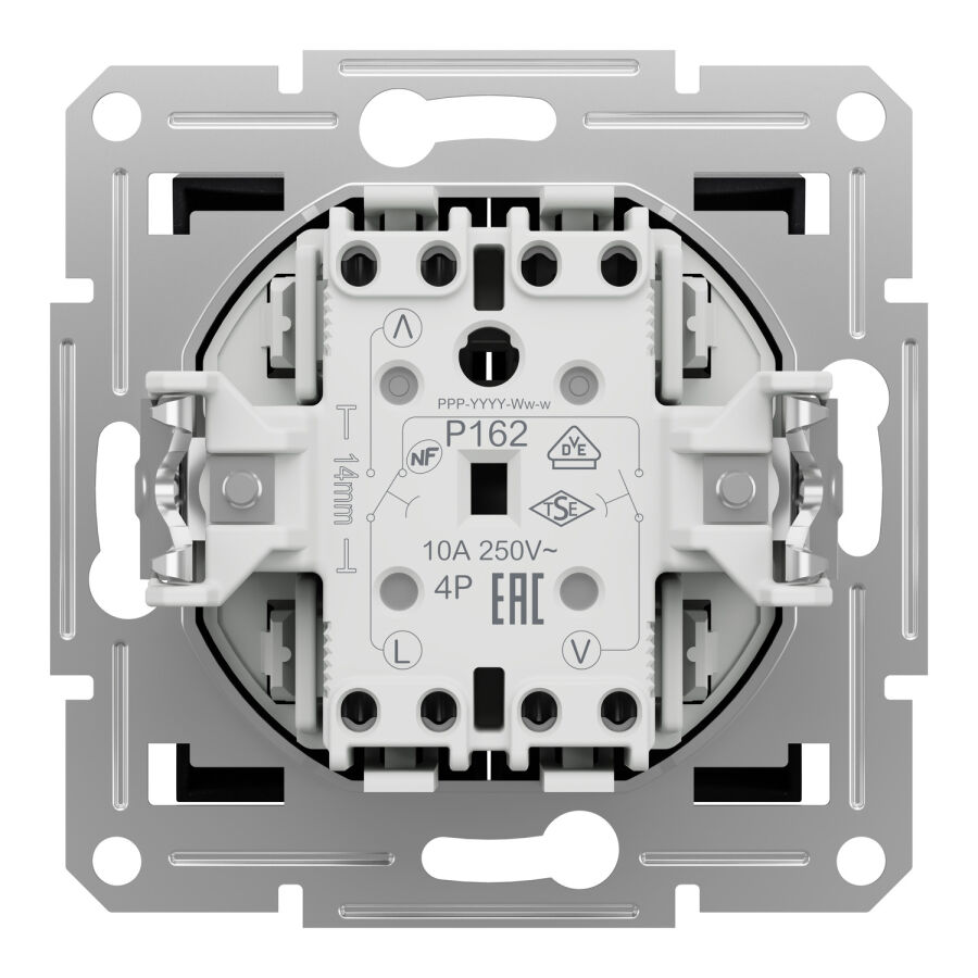 EPH1300171 Schneider Asfora - Panjur Butonu, Vidalı Bağlantı, Antrasit - 3