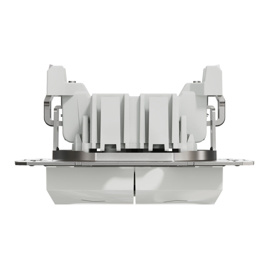 EPH1370121 Schneider Asfora - Jaluzi Butonu, Vidalı Bağlantı, Beyaz - 5