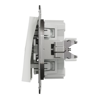 EPH1370121 Schneider Asfora - Jaluzi Butonu, Vidalı Bağlantı, Beyaz - 7