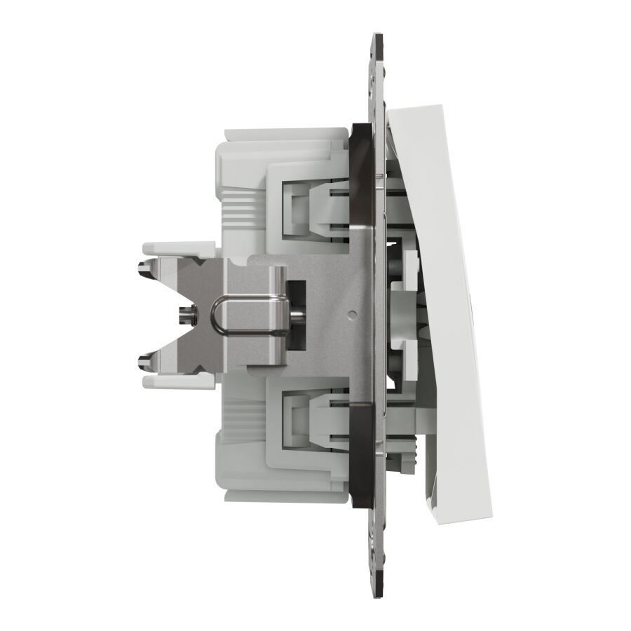 EPH1370121 Schneider Asfora - Jaluzi Butonu, Vidalı Bağlantı, Beyaz - 8