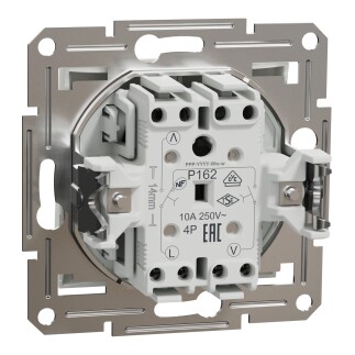 EPH1370121 Schneider Asfora - Jaluzi Butonu, Vidalı Bağlantı, Beyaz - 3