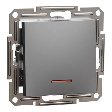 EPH1400171 Schneider Asfora - Tek Kutuplu Anahtar, Vidalı Bağlantı, Antrasit - 1