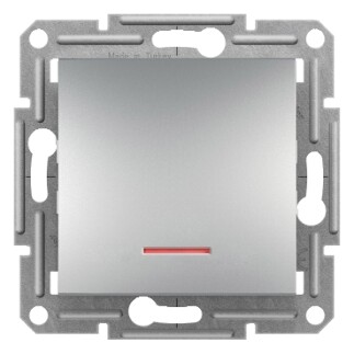 EPH1430361 Schneider Asfora 1'li Anahtar – Alüminyum - 1
