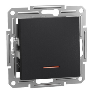 EPH1500171 Schneider Asfora 1'li Vavien Anahtar – Antrasit - 1