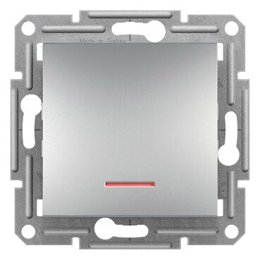 EPH1500361 Schneider Asfora 1'li Anahtar – Alüminyum - 1