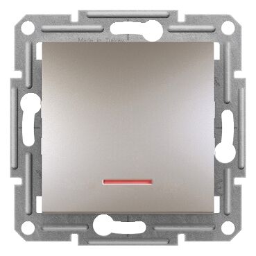 EPH1600169 Schneider Asfora Işıklı Buton – Bronz - 1
