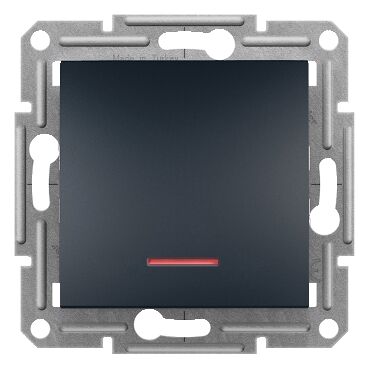 EPH1600171 Schneider Asfora Işıklı Buton – Antrasit - 2