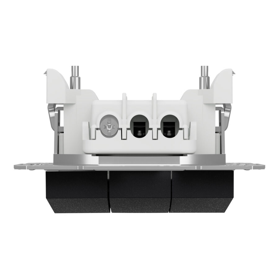 EPH2100171 Schneider Asfora 3'lü Anahtar – Antrasit - 6