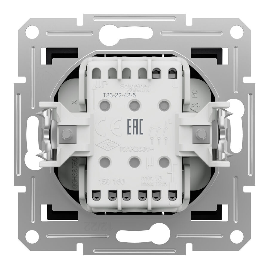 EPH2100171 Schneider Asfora 3'lü Anahtar – Antrasit - 8