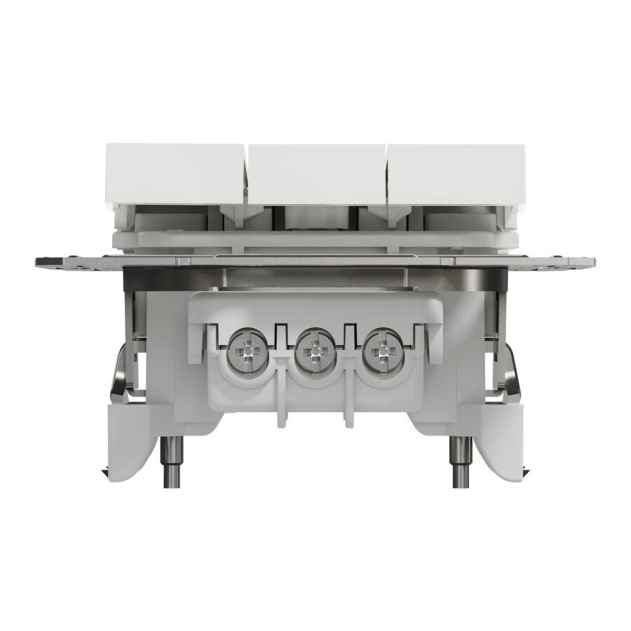 EPH2170121 Schneider Asfora 3'lü Anahtar – Beyaz - 5