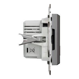 EPH2700371 Schneider Asfora İkili USB Priz Type A+C, 2.4A – Antrasit - 7