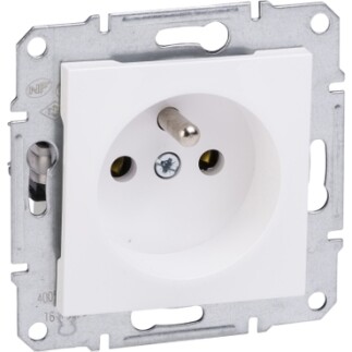 EPH2800721 Schneider Asfora Tekli Priz, 2P+PE – Beyaz - 1