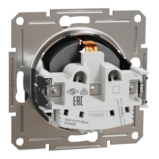 EPH2900171 Schneider Asfora – Topraklı Priz, 16A – Antrasit - 4