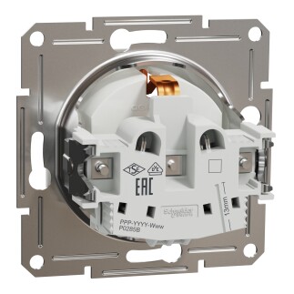 EPH2970121 Schneider Asfora – Topraklı Priz, 16A – Beyaz - 3