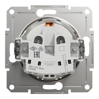 EPH2970121 Schneider Asfora – Topraklı Priz, 16A – Beyaz - 4