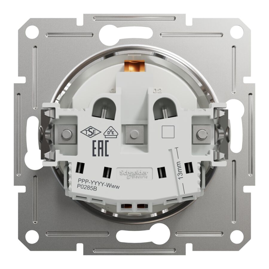 EPH2970121 Schneider Asfora – Topraklı Priz, 16A – Beyaz - 4