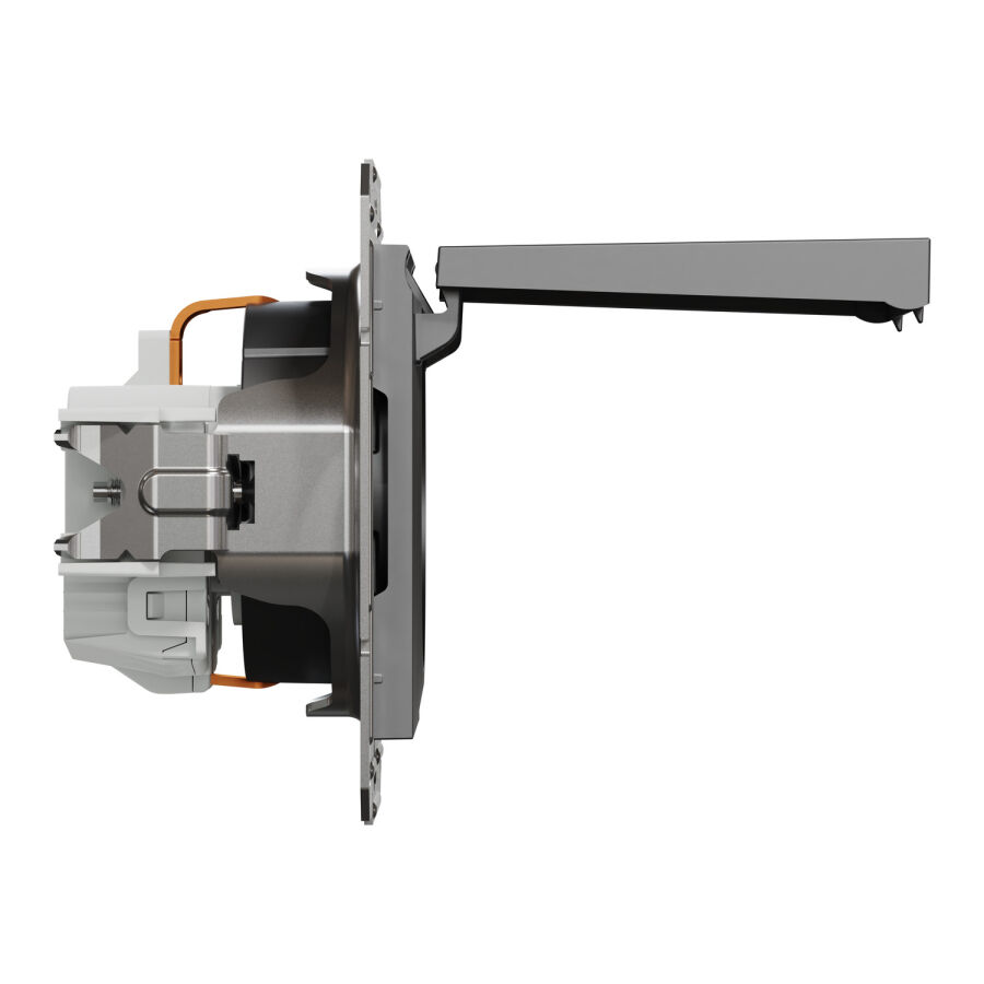 EPH3100171 Schneider Asfora Kapaklı Topraklı Priz – Antrasit - 3